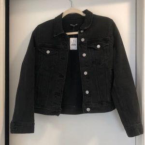 J.Crew black denim jacket